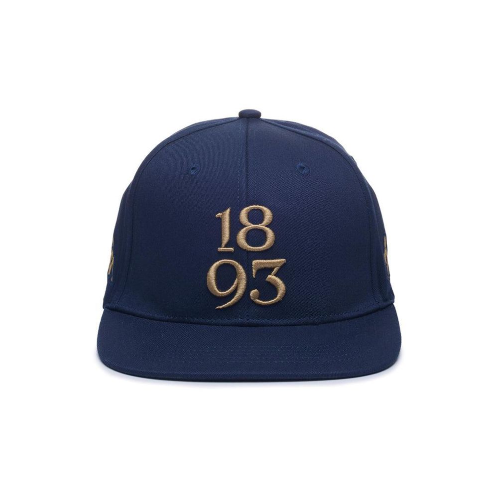 Men Kappa Esefyflat Genoa Cap Navy | RC6890472