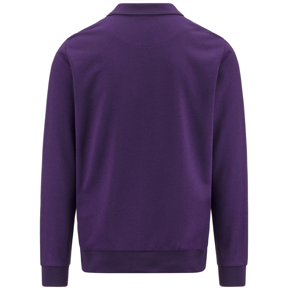 Men Kappa Ferlo Fiorentina Sweater Purple | KF4025386