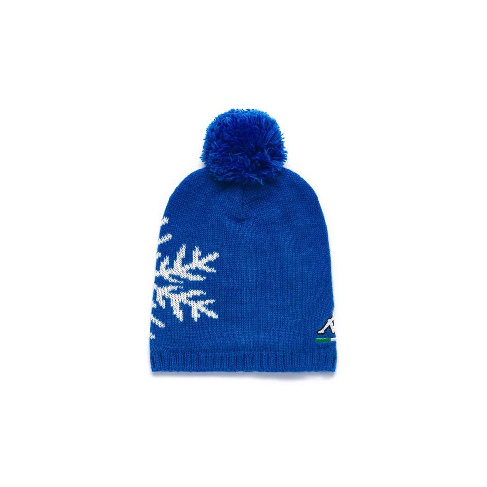 Men Kappa Flock 4 Cap Blue | RZ9246581