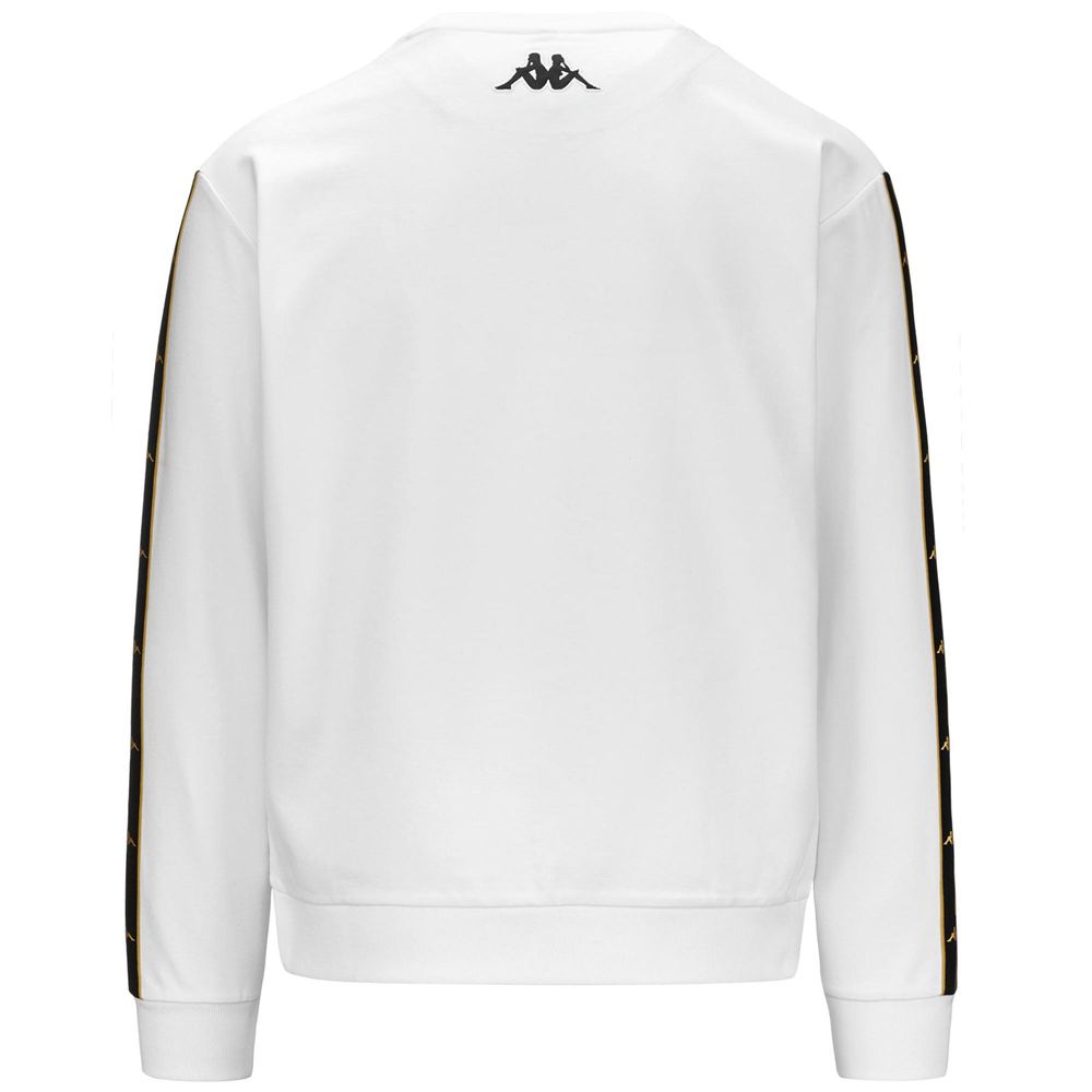 Men Kappa Jpn Colmins Spezia Sweater White | BP9216085