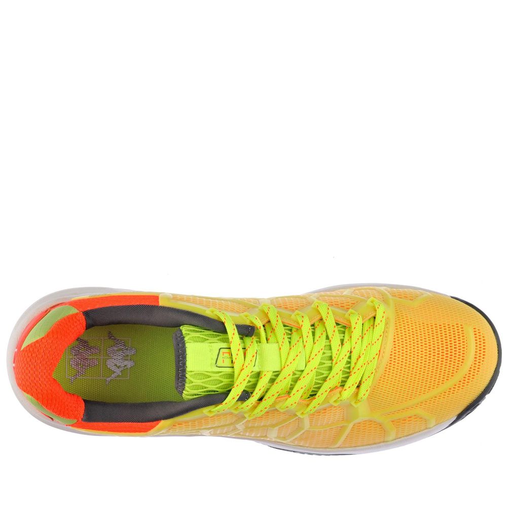 Men Kappa Kage Sport Shoes Yellow | SA6754913