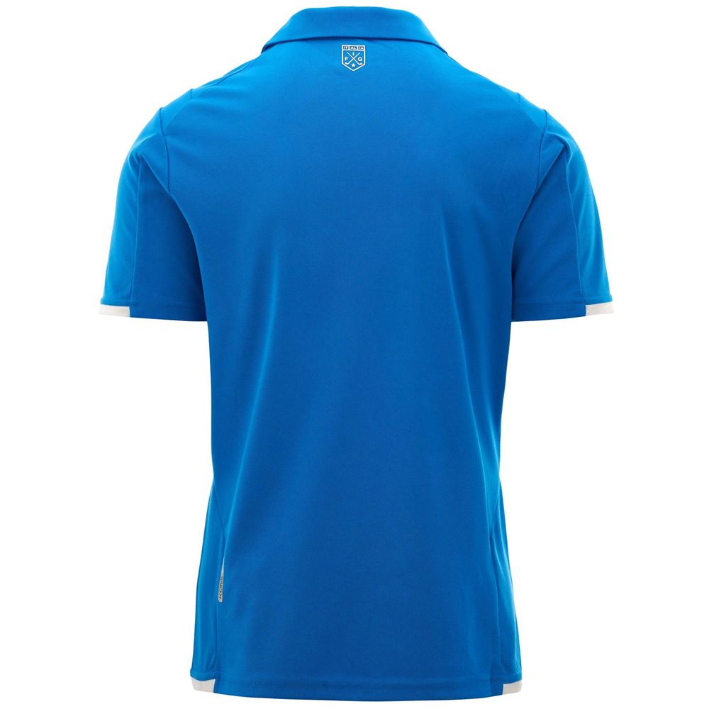 Men Kappa Kombat Abiacy Jersey Blue | YX8317642