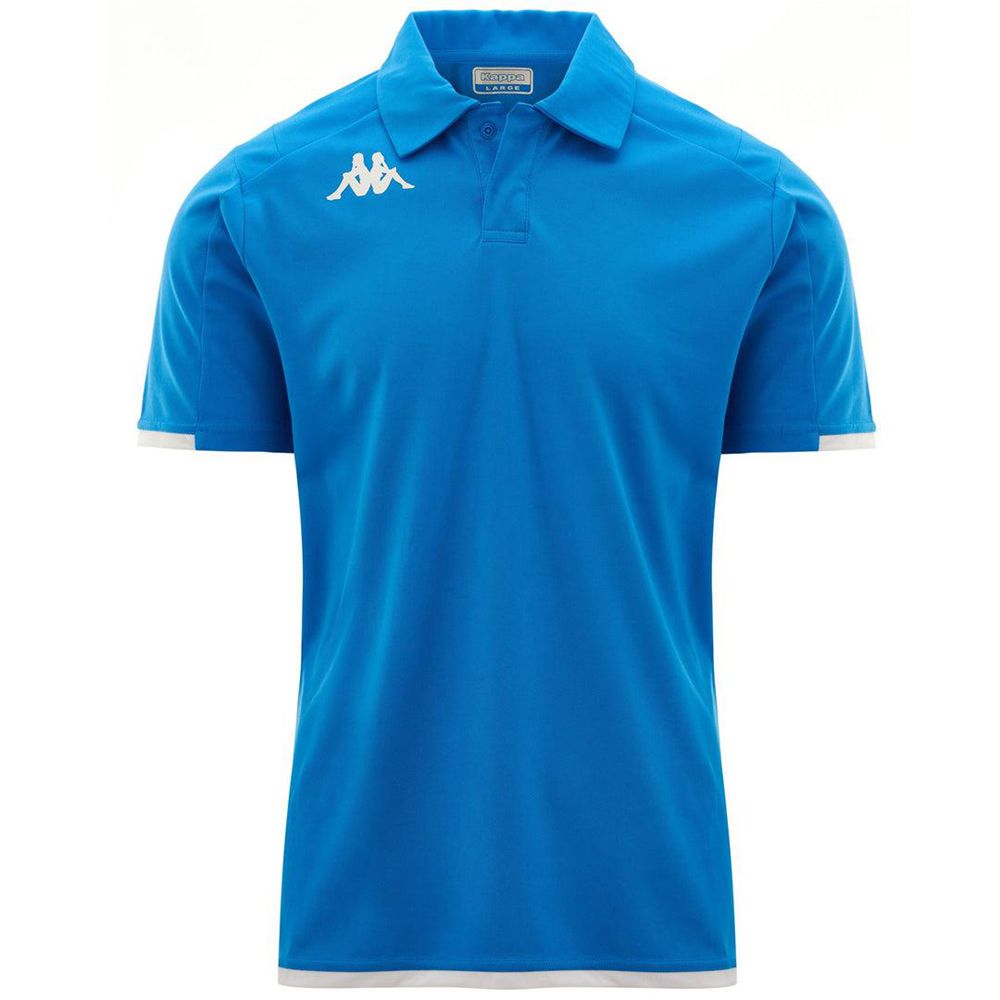 Men Kappa Kombat Abiacy Jersey Blue | YX8317642