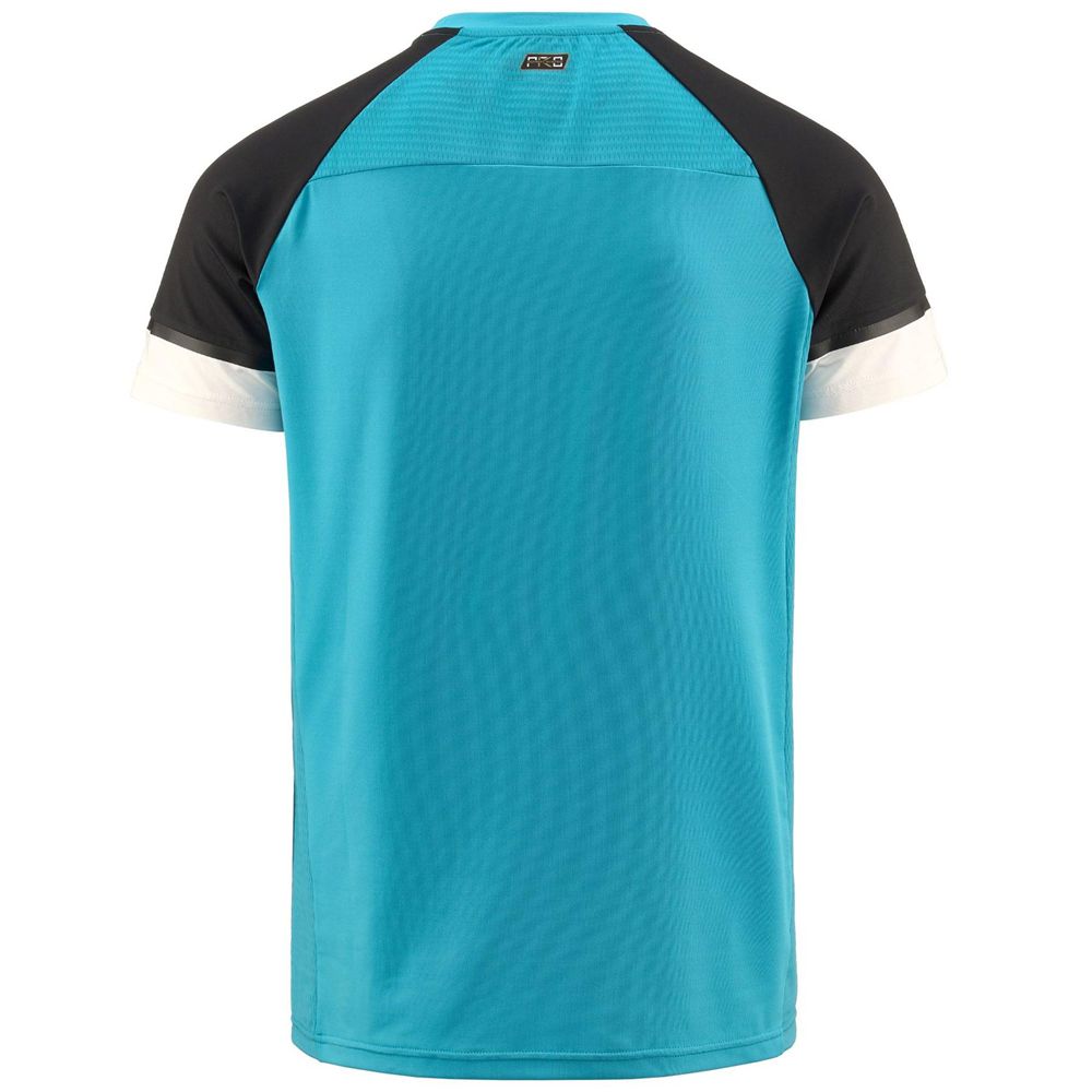 Men Kappa Kombat Dinasty Jersey Blue | VU4651389