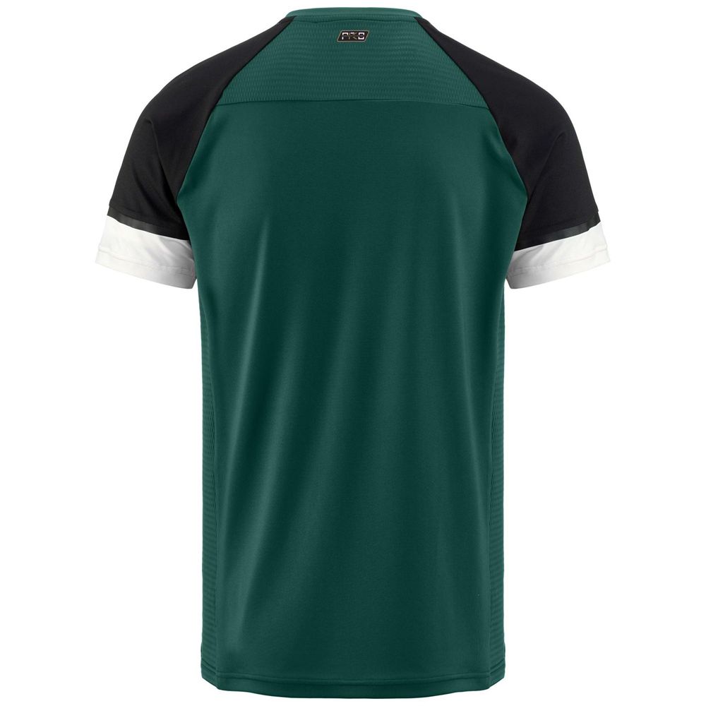 Men Kappa Kombat Dinasty Jersey Green | LJ2794610