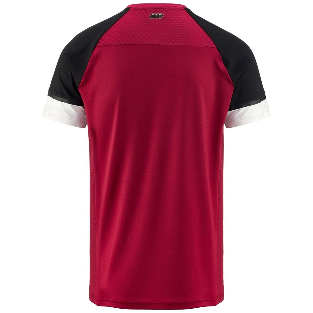 Men Kappa Kombat Dinasty Jersey Red | GN3109482