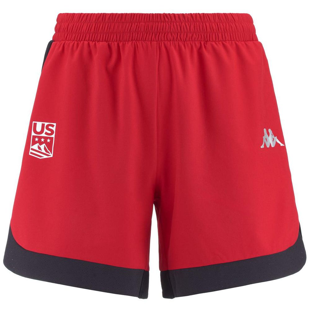 Men Kappa Kombat Dota Us Shorts Red | SN7461893