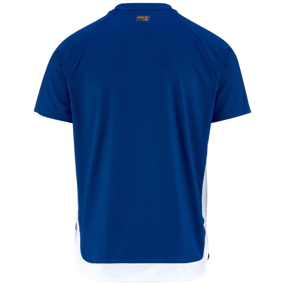 Men Kappa Kombat Dune T-Shirt Blue | CT6413759