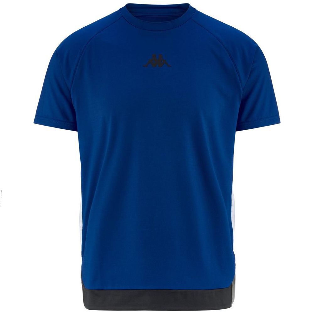 Men Kappa Kombat Dune T-Shirt Blue | CT6413759