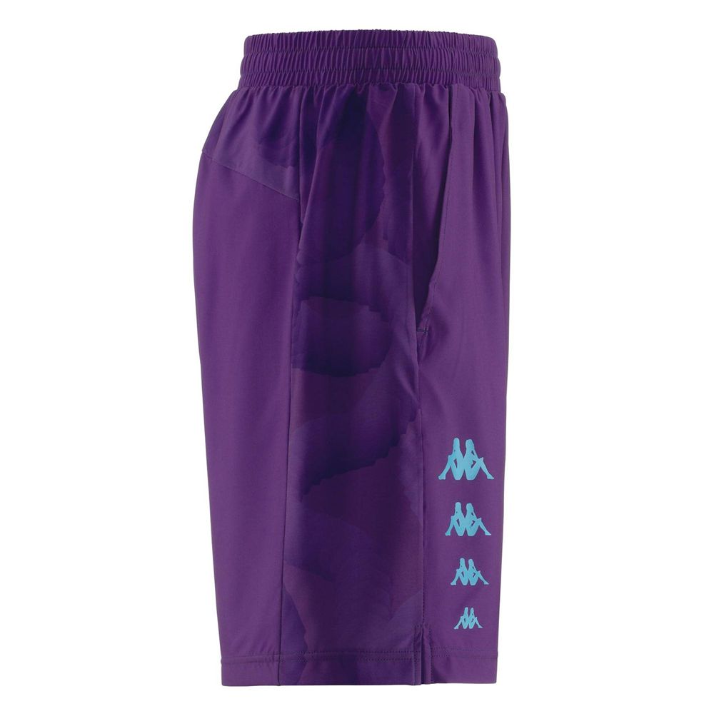 Men Kappa Kombat Ente Shorts Purple | LA6157480