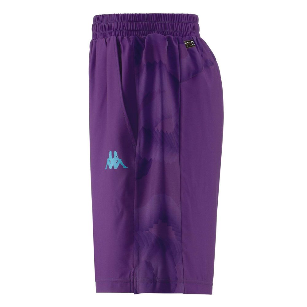 Men Kappa Kombat Ente Shorts Purple | LA6157480