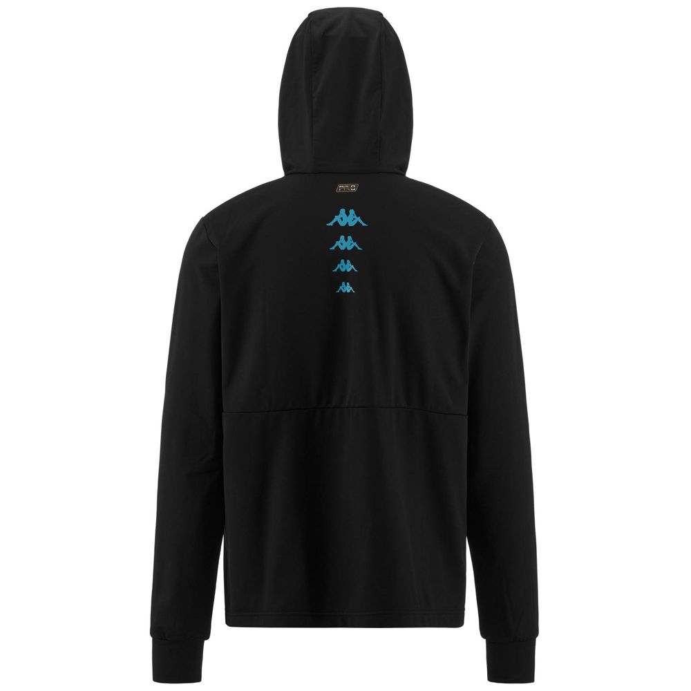 Men Kappa Kombat Exo Hoodie Black | MF7814039