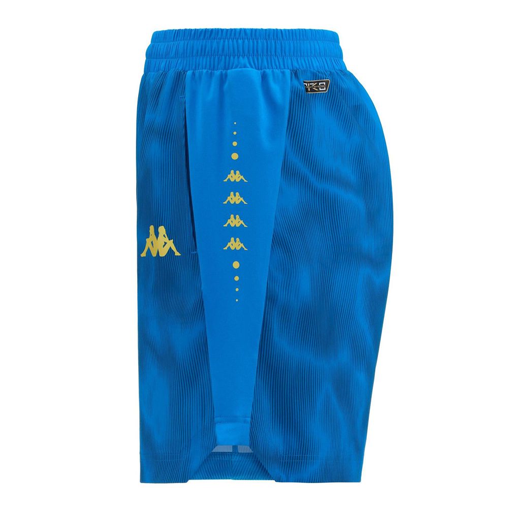 Men Kappa Kombat Fuvu Shorts Blue | TZ3579021