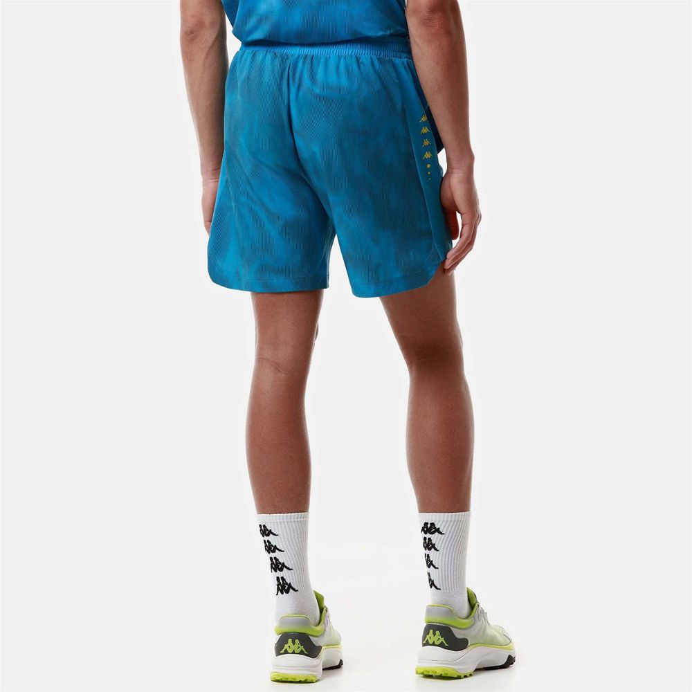 Men Kappa Kombat Fuvu Shorts Blue | TZ3579021