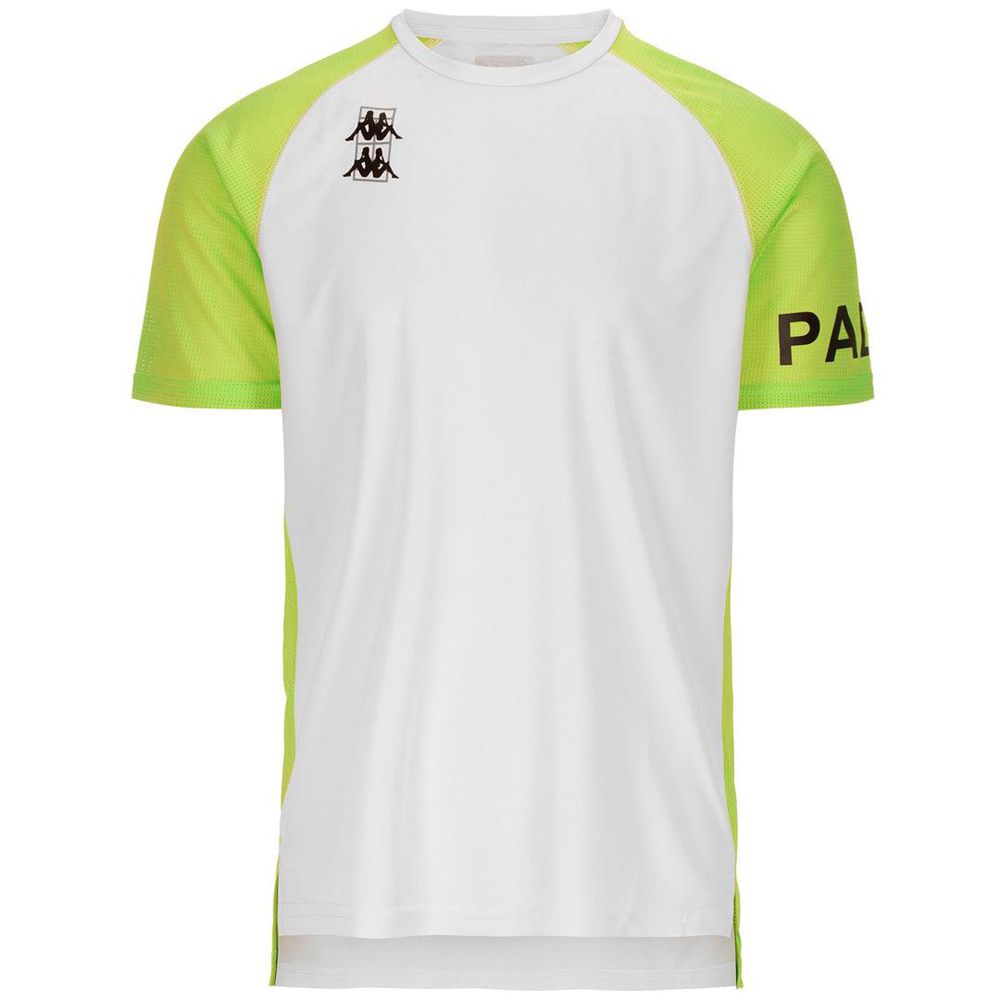 Men Kappa Kombat Padel Dago Jersey White | WY4093581