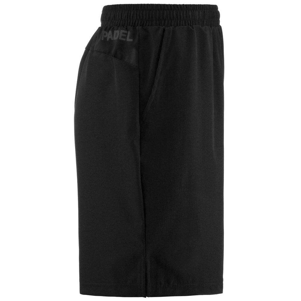 Men Kappa Kombat Padel Diviolo Shorts Black | MU5627489