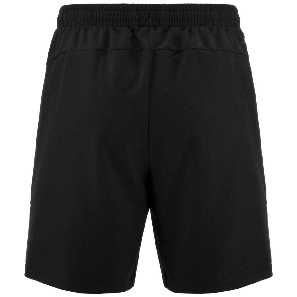 Men Kappa Kombat Padel Diviolo Shorts Black | MU5627489