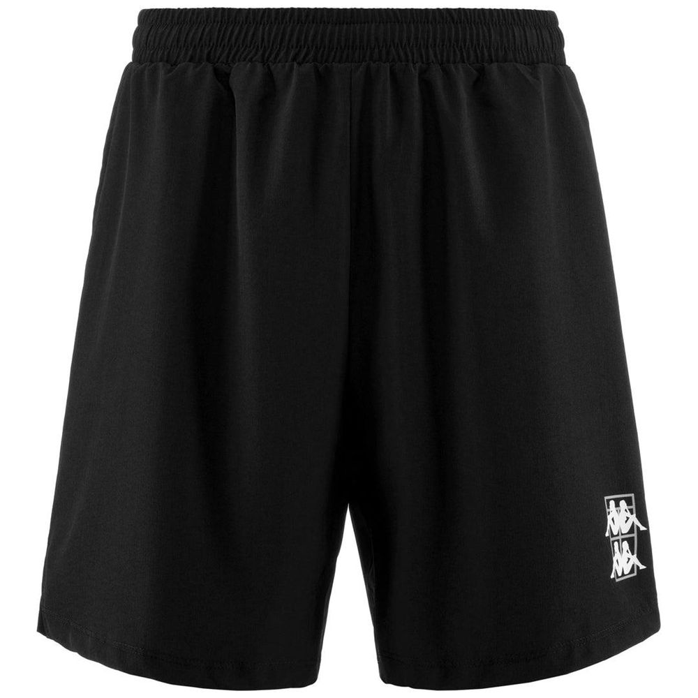 Men Kappa Kombat Padel Diviolo Shorts Black | MU5627489