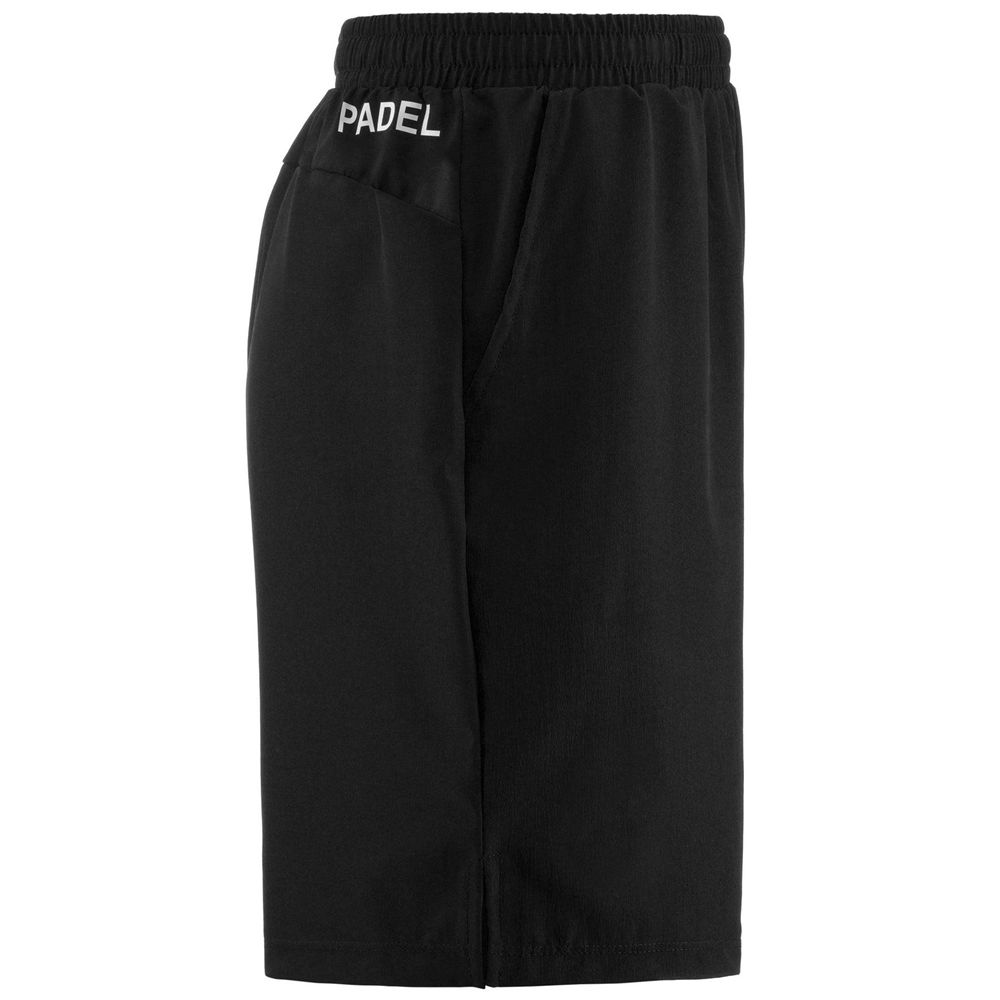 Men Kappa Kombat Padel Diviolo Shorts Black | VQ3608152