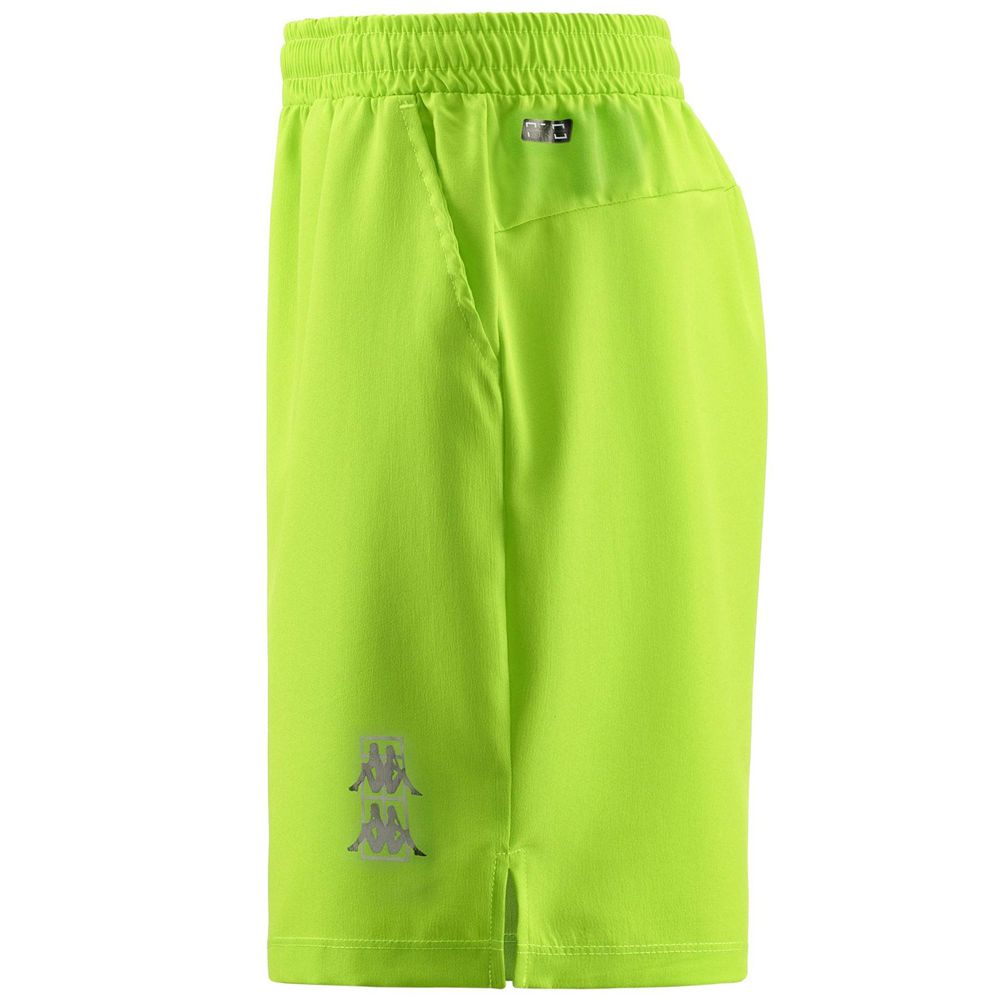 Men Kappa Kombat Padel Diviolo Shorts Green | NE3791502