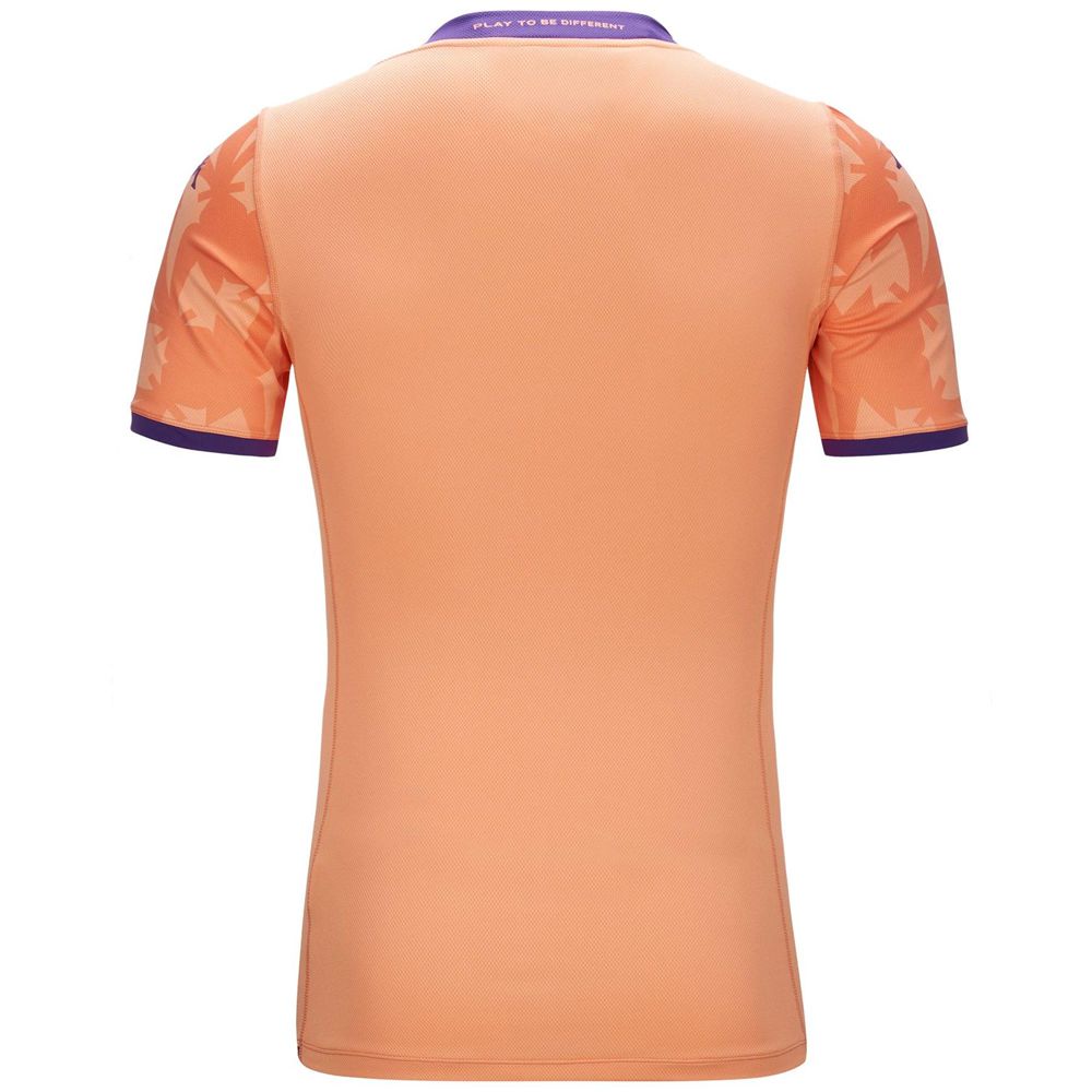 Men Kappa Kombat Pro 2024 Fiorentina Jersey Orange | DX4162305