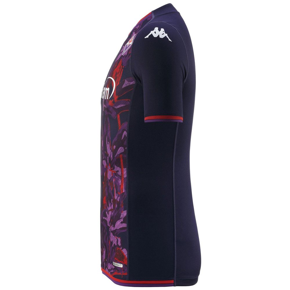 Men Kappa Kombat Pro 2024 Fiorentina Jersey Navy | UV6908125