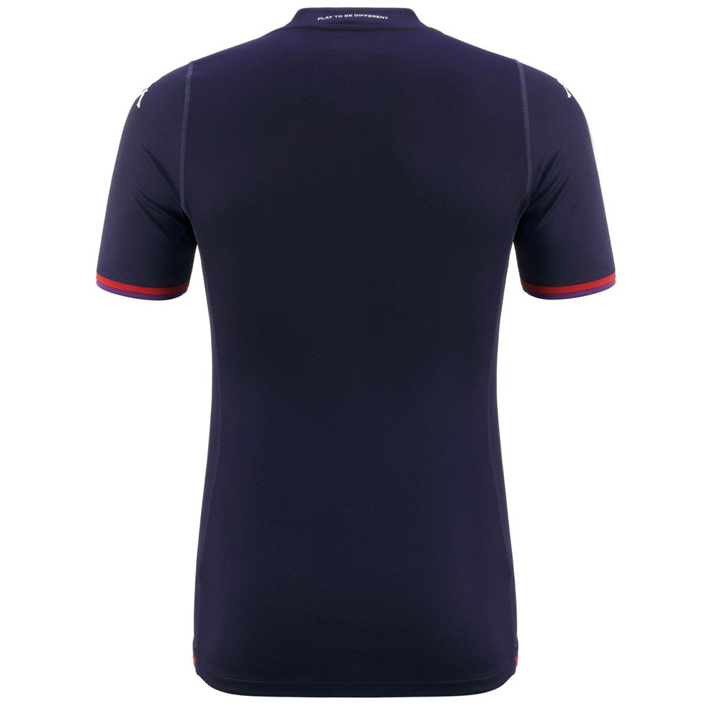 Men Kappa Kombat Pro 2024 Fiorentina Jersey Navy | UV6908125