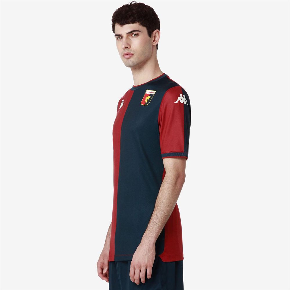 Men Kappa Kombat Pro 2025 Genoa Jersey Red | TR9863024