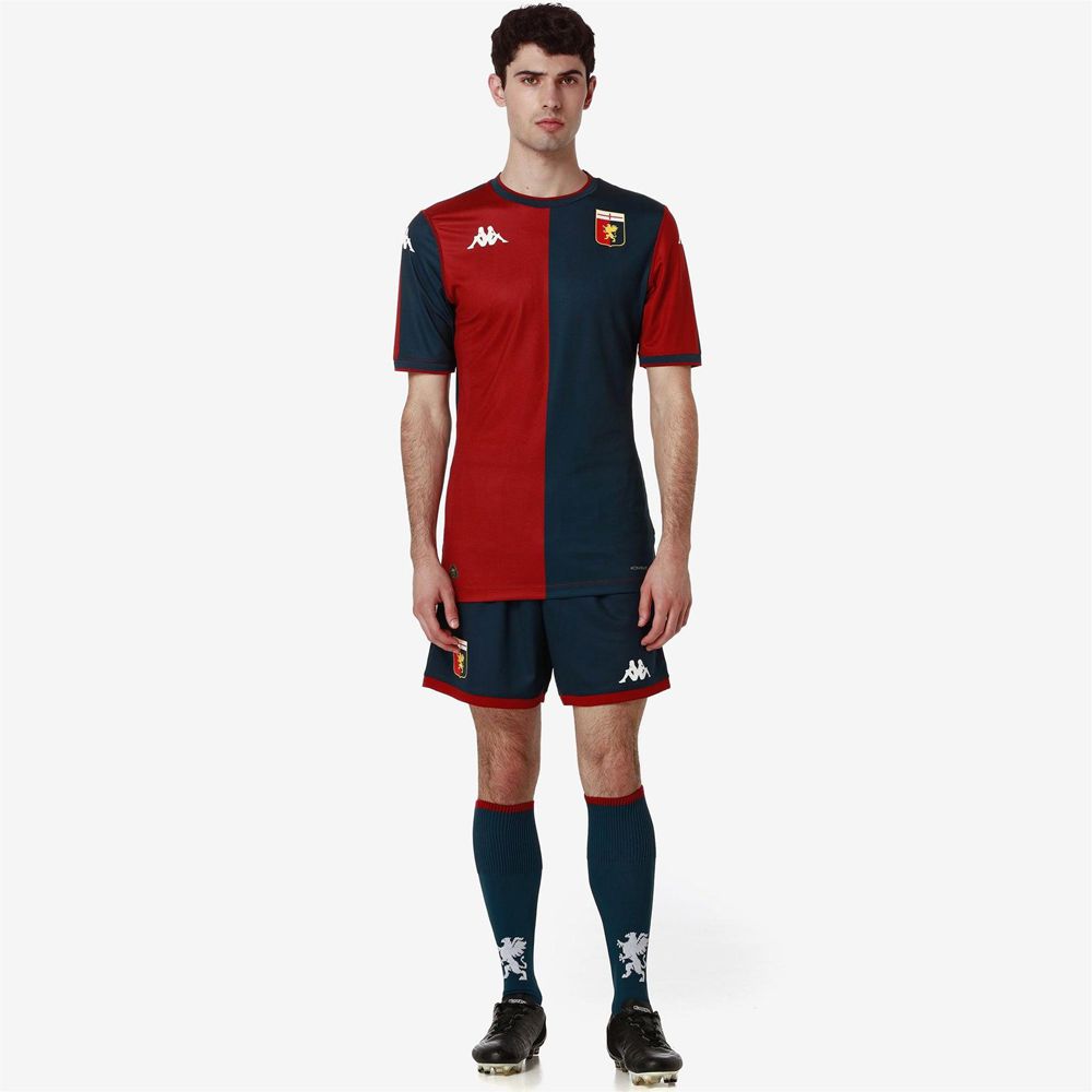 Men Kappa Kombat Pro 2025 Genoa Jersey Red | TR9863024