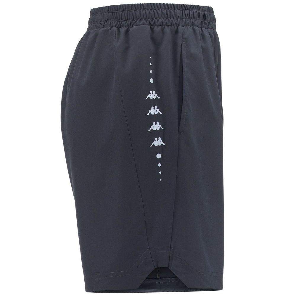 Men Kappa Kombat Run Fusto Shorts Grey | CN9581273