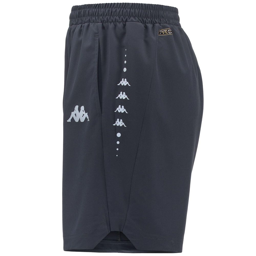 Men Kappa Kombat Run Fusto Shorts Grey | CN9581273