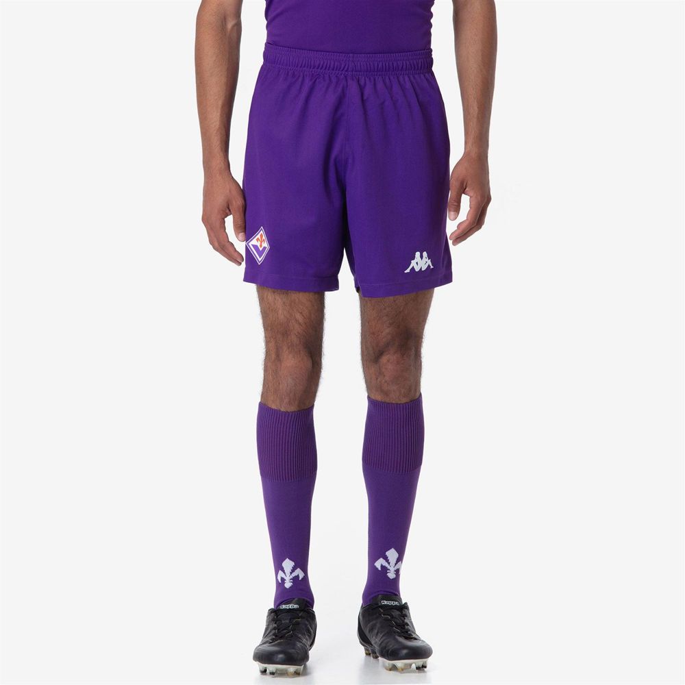 Men Kappa Kombat Ryder Fiorentina Shorts Purple | HB1862739