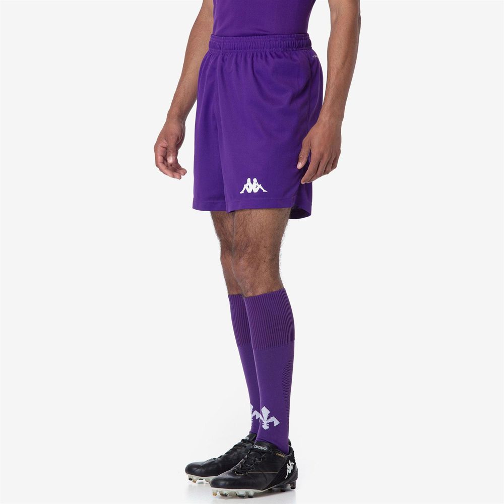 Men Kappa Kombat Ryder Fiorentina Shorts Purple | HB1862739