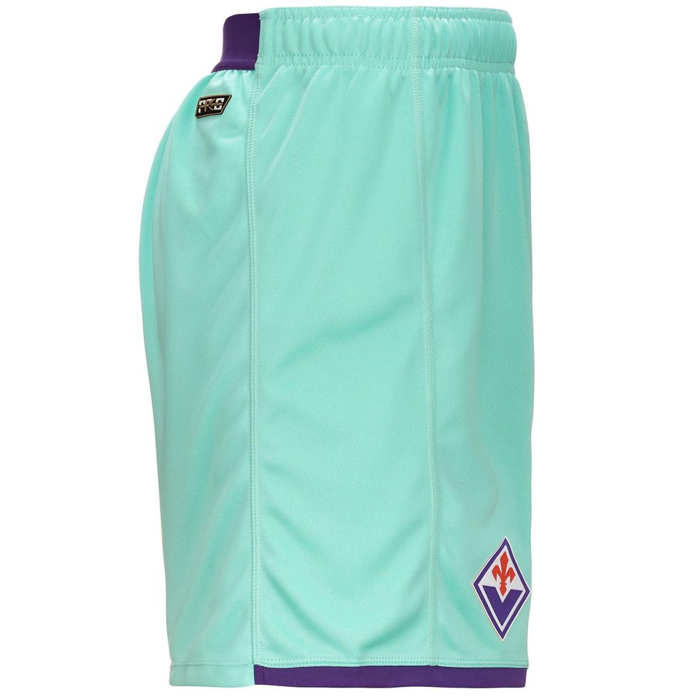 Men Kappa Kombat Ryder Pro Fiorentina Shorts Turquoise | EC6317049