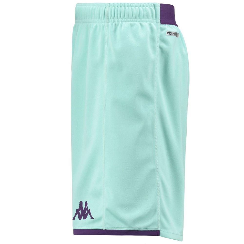 Men Kappa Kombat Ryder Pro Fiorentina Shorts Turquoise | EC6317049