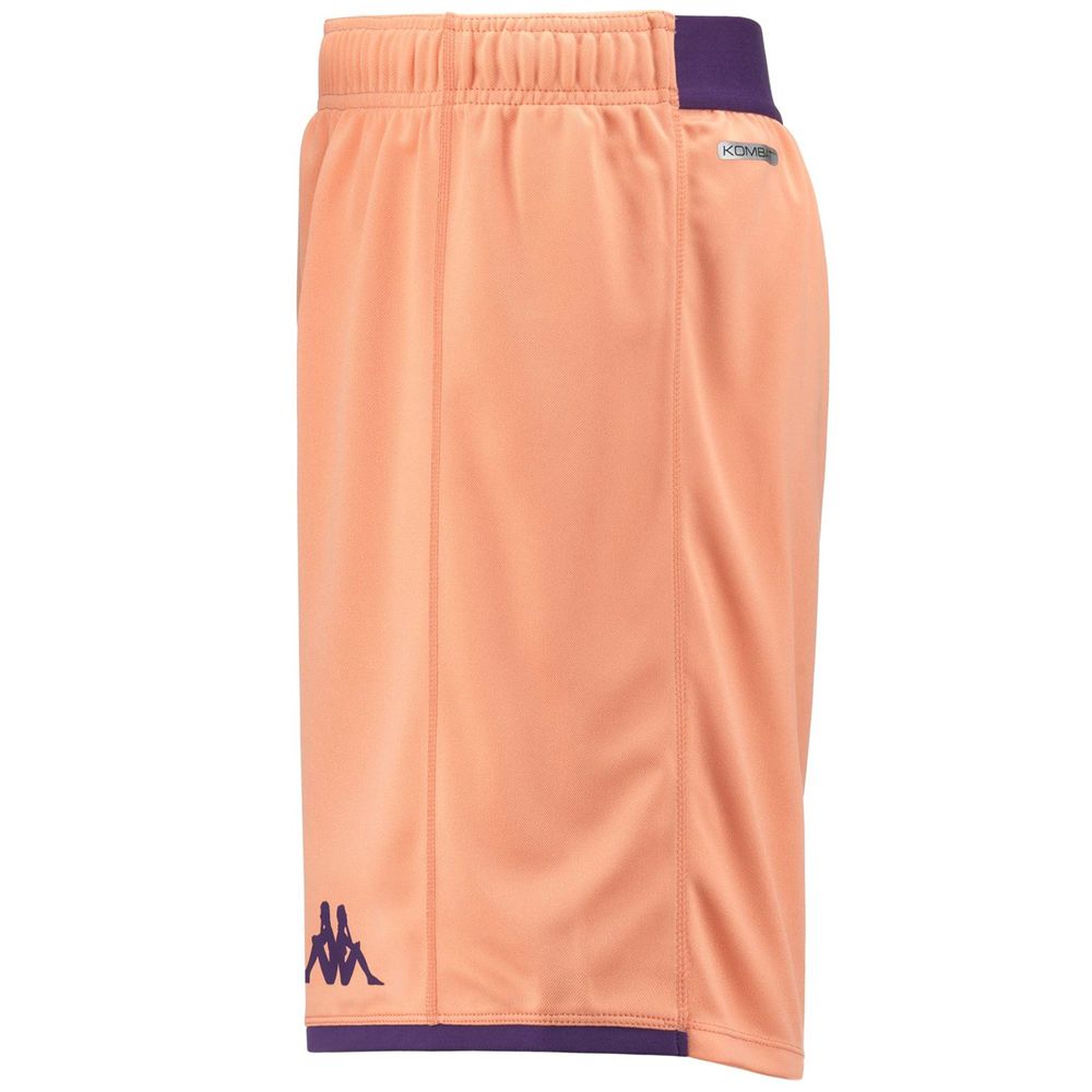 Men Kappa Kombat Ryder Pro Fiorentina Shorts Orange | BI5647230