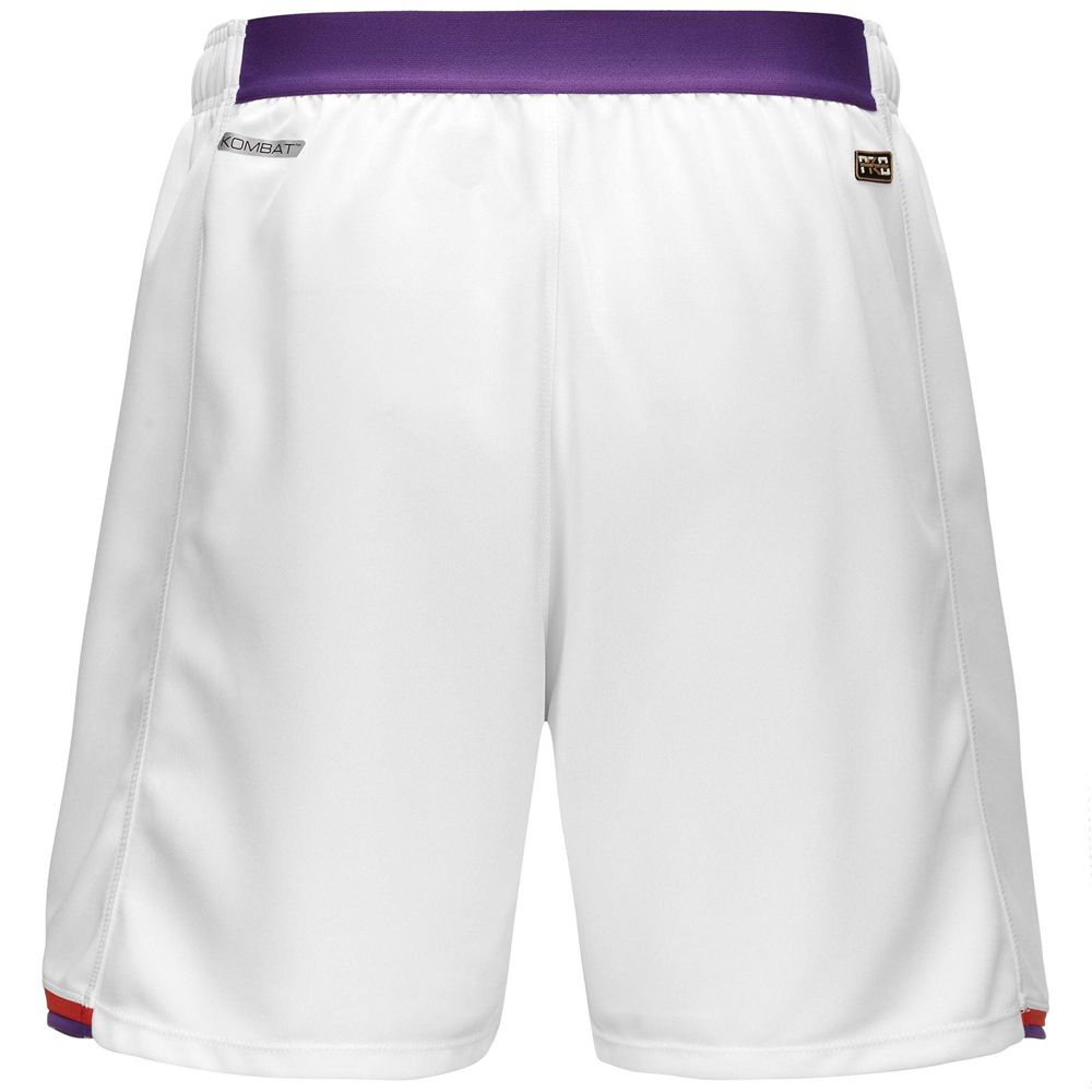 Men Kappa Kombat Ryder Pro Fiorentina Shorts White | MK0917345