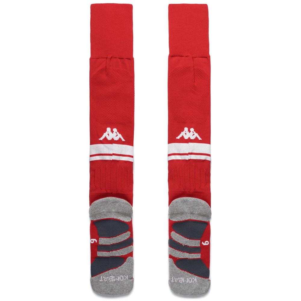 Men Kappa Kombat Spark Pro Bari 1pack Socks Red | WV3426510