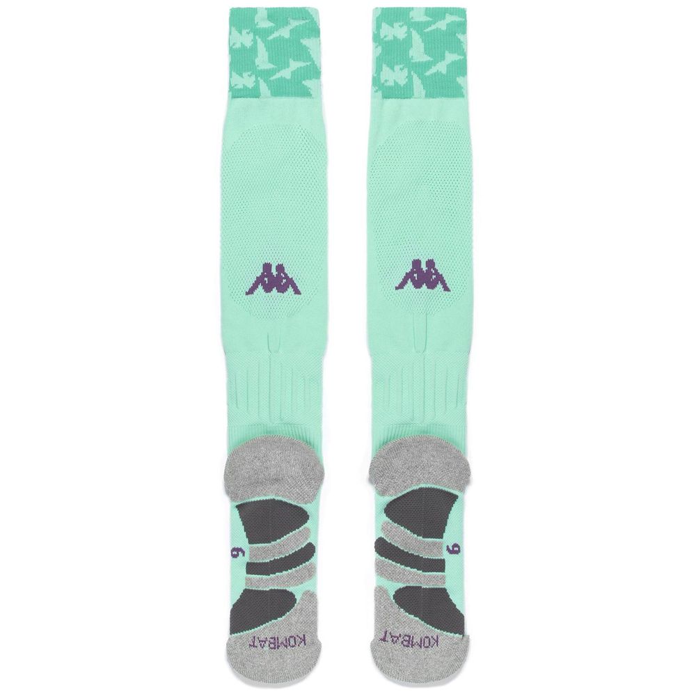 Men Kappa Kombat Spark Pro Fiorentina 1pack Socks Turquoise | ET4139057