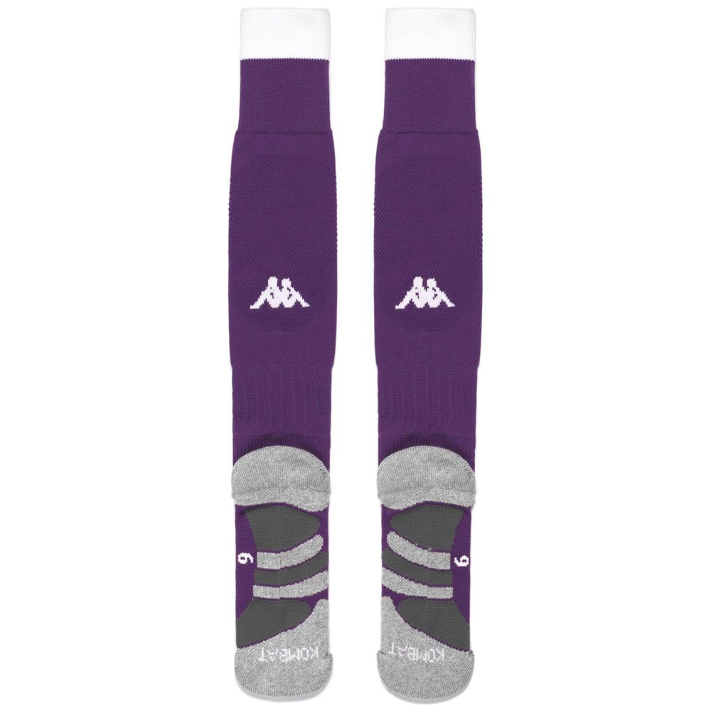 Men Kappa Kombat Spark Pro Fiorentina 1pack Socks Purple | XR8961053