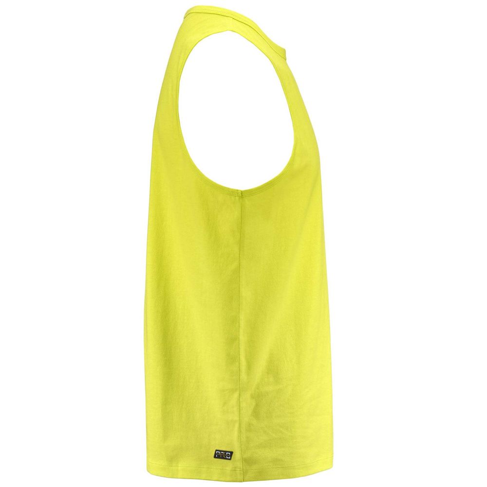 Men Kappa Kombat Wkt Ebolto Tank Top Yellow | WB1290364