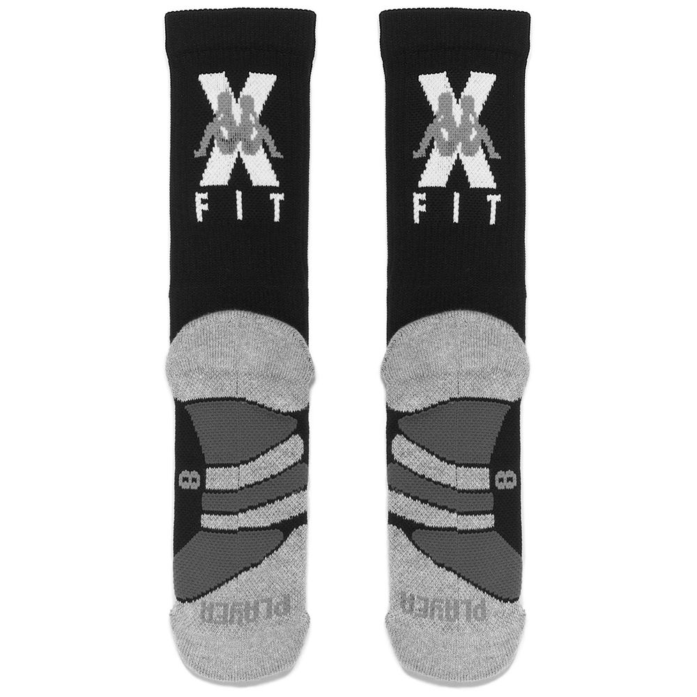 Men Kappa Kombat Wkt Ecross Socks Black | YQ2743680