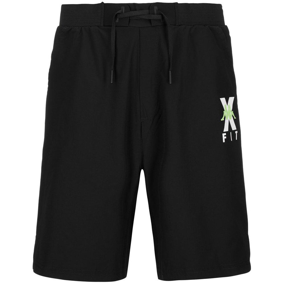 Men Kappa Kombat Wkt Egameno Shorts Black | GP9824013