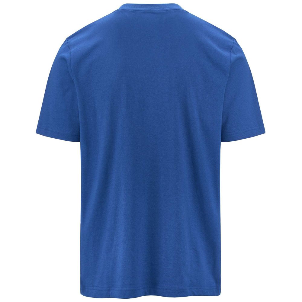 Men Kappa Logo Amberis T-Shirt Blue | QM0179654