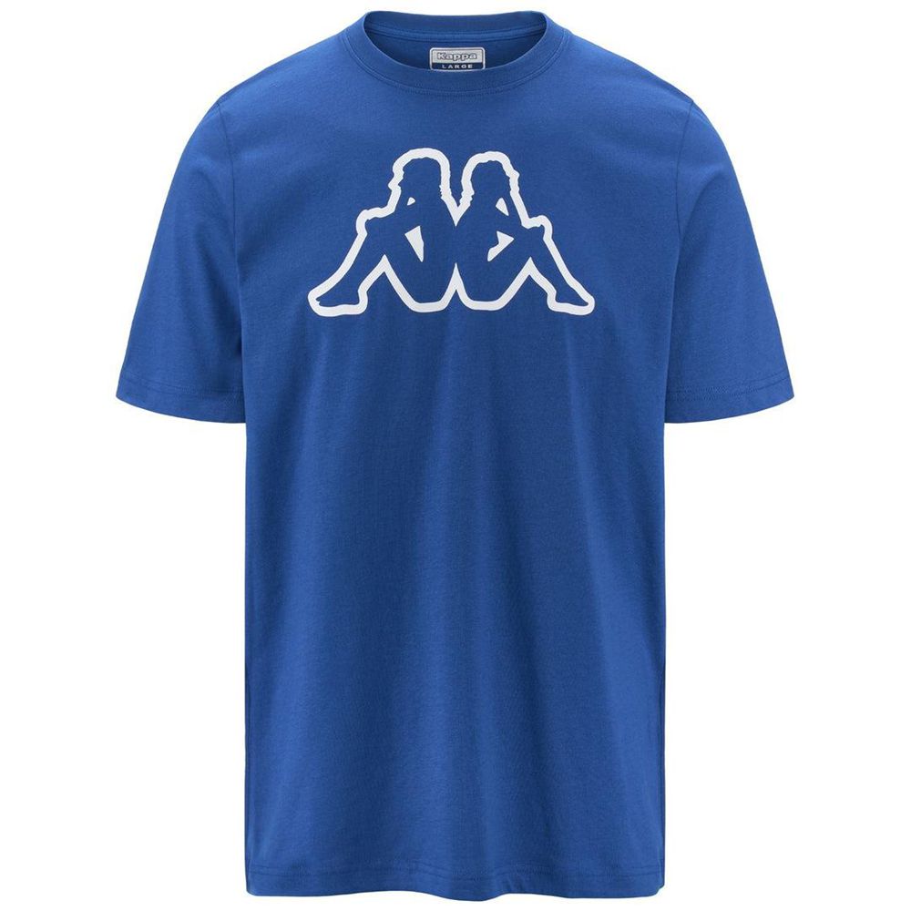 Men Kappa Logo Amberis T-Shirt Blue | QM0179654