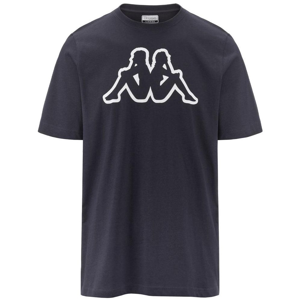 Men Kappa Logo Amberis T-Shirt Grey | OW8574293