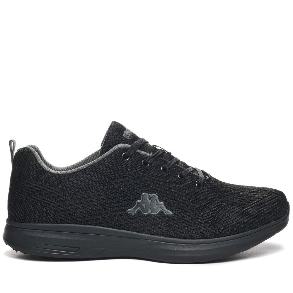 Men Kappa Logo Asivat 3 Sneakers Black | TR7623945