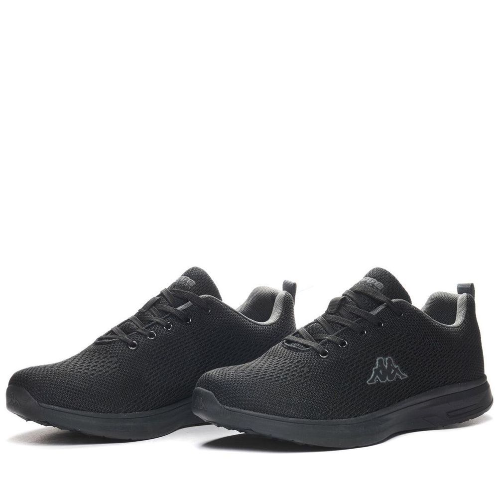 Men Kappa Logo Asivat 3 Sneakers Black | TR7623945