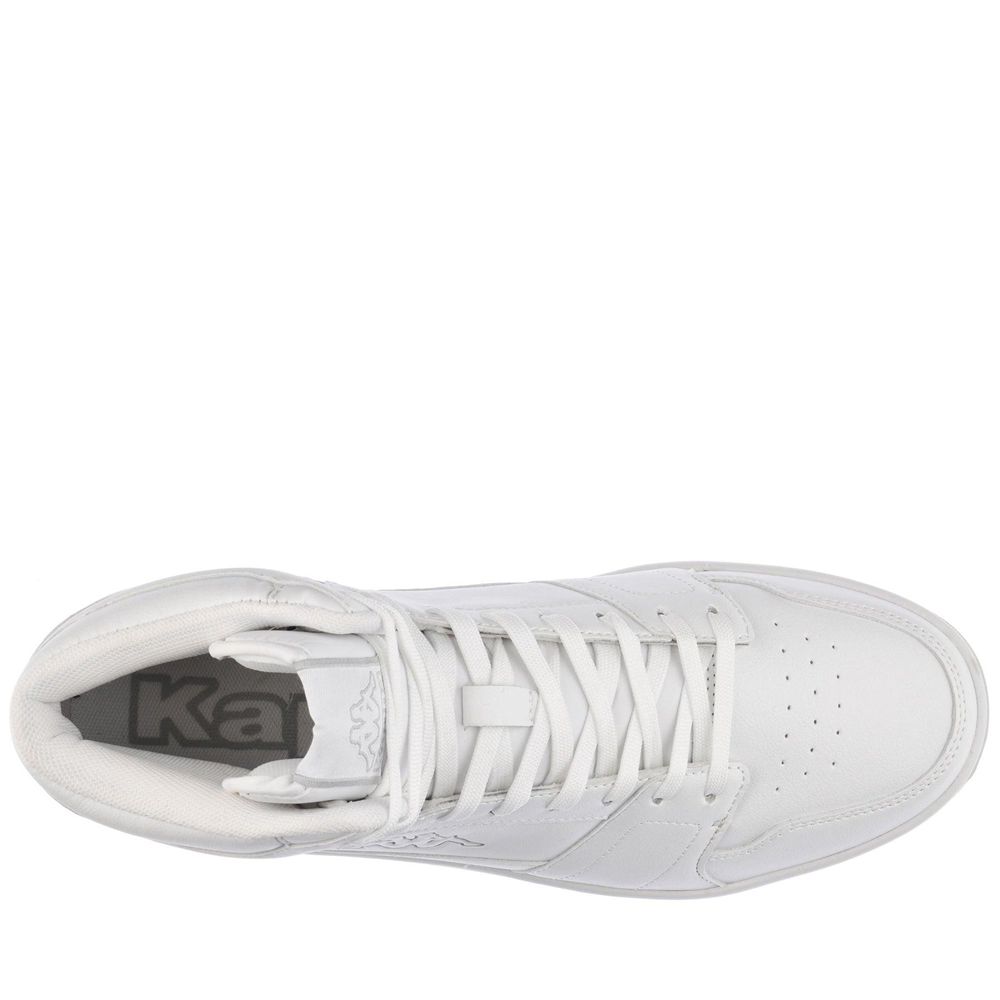 Men Kappa Logo Basil Md Sneakers White | MY1658927