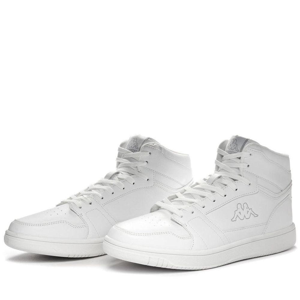 Men Kappa Logo Basil Md Sneakers White | MY1658927